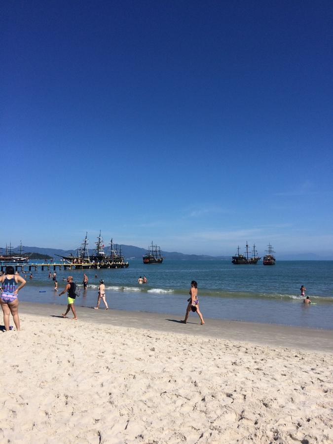 Florianópolis Lindo Apto, 50Metros Do Mar, Ideal Para Familias מראה חיצוני תמונה